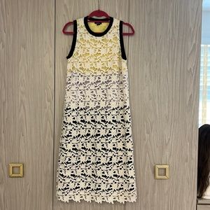 Raoul Lace Detail Dress